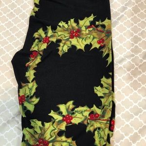 Lularoe Christmas OS Leggings